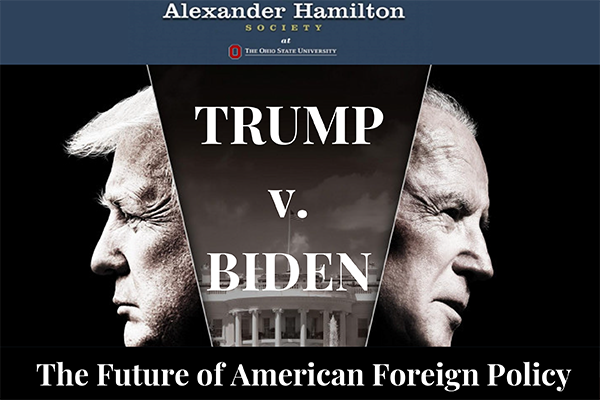 Presidential Debate 2020: The Future of American Foreign Policy | Mershon  Center