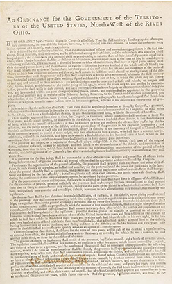 Northwest Ordinance 1787