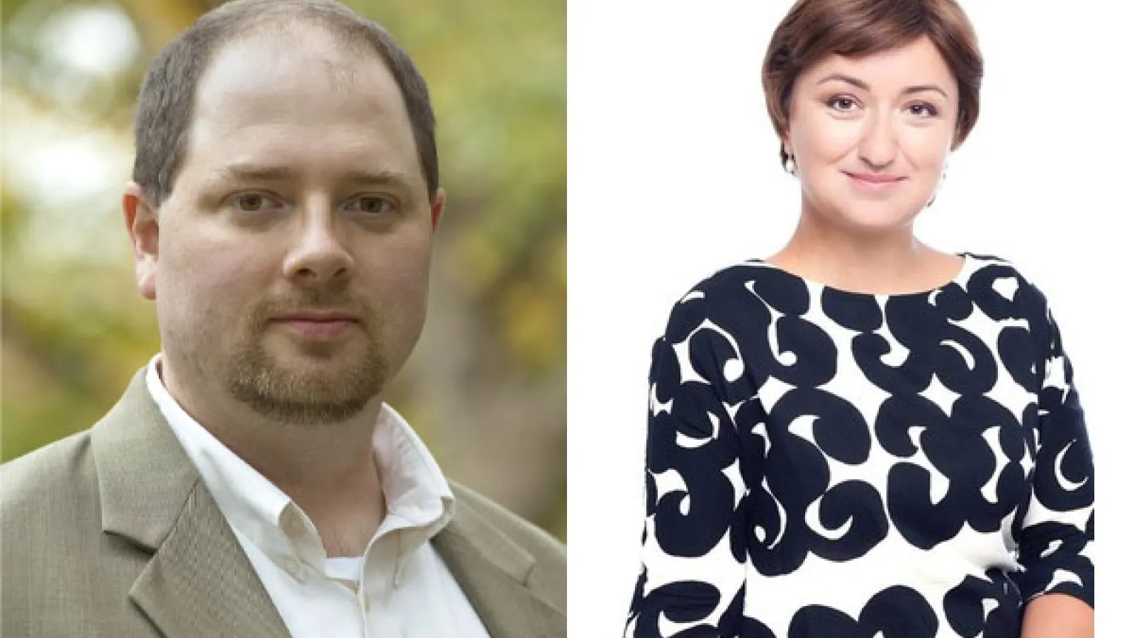 Erik Nisbet and Olga Kamenchuk