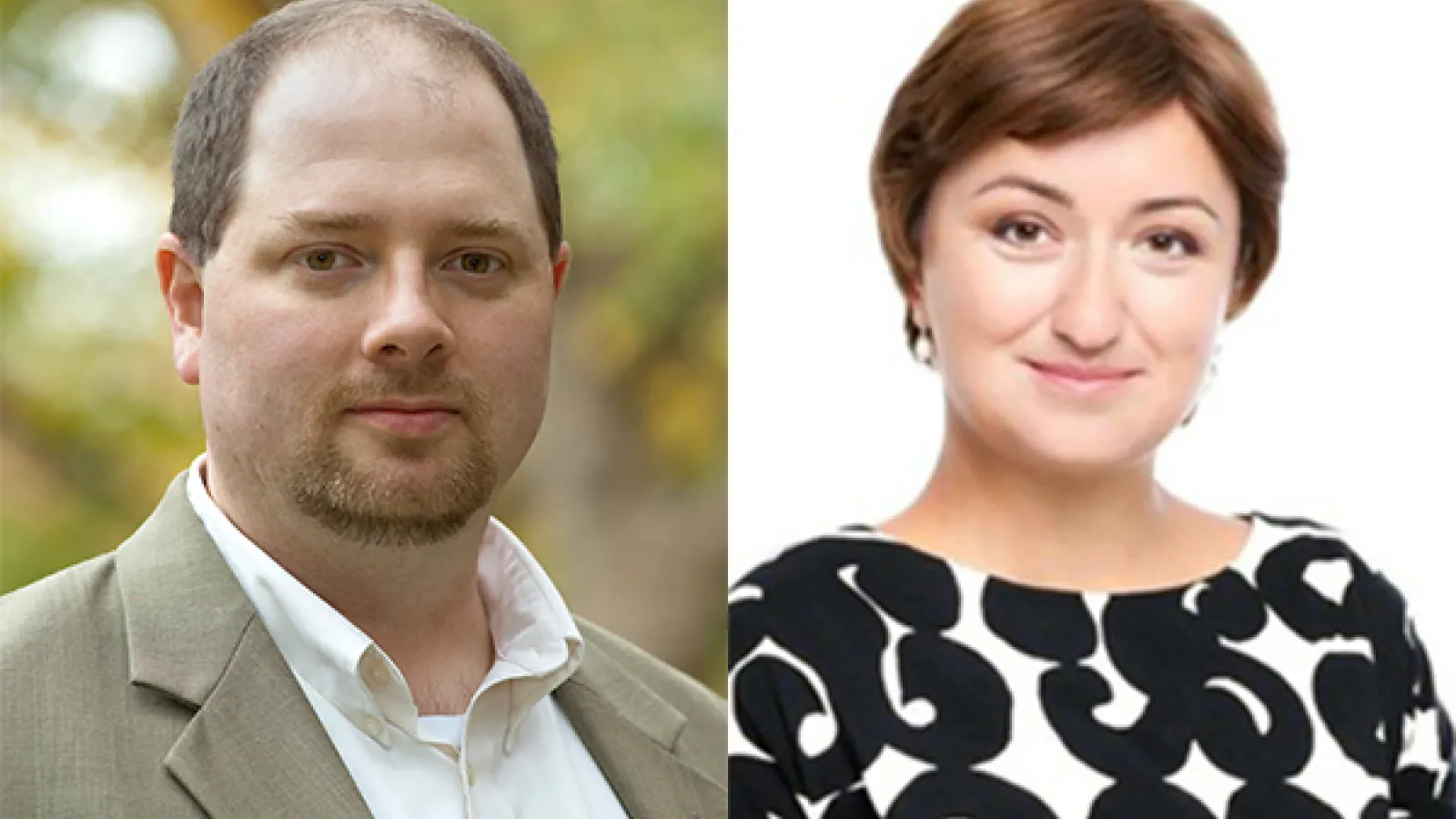 Erik Nisbet and Olga Kamenchuk