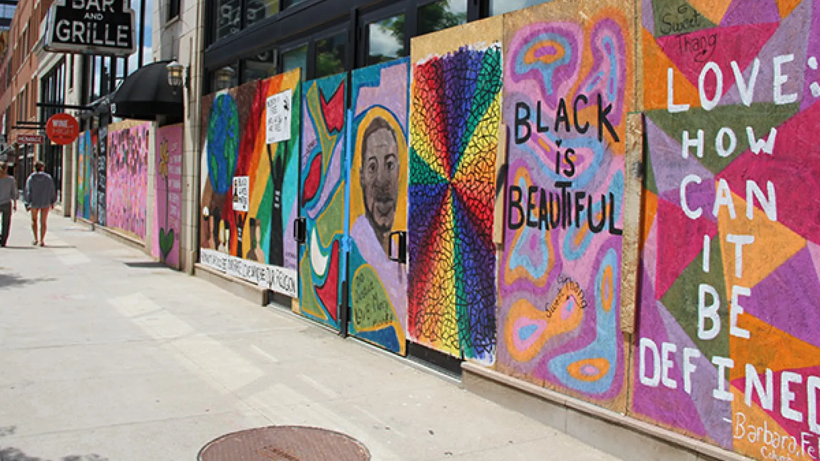 equality street artwork in Short North, Columbus