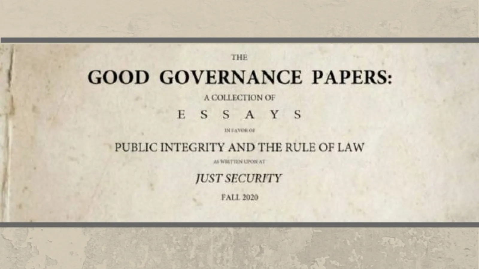 Good Governance image