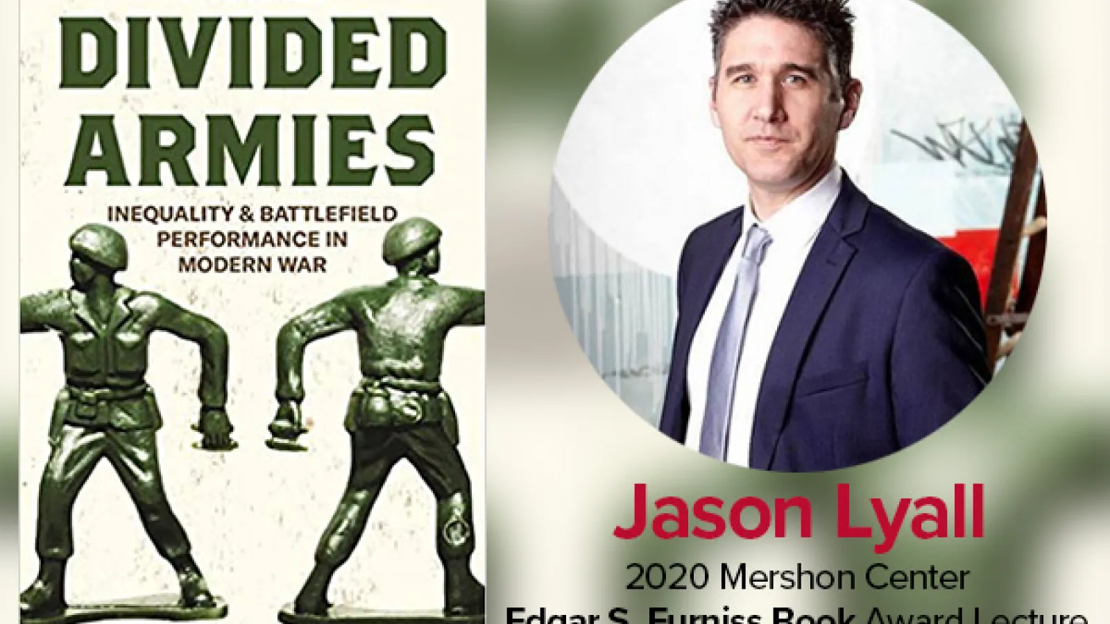 2020 Furniss Winner Lecture