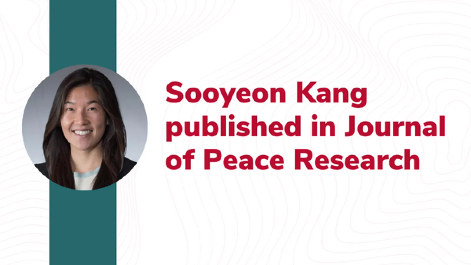 Sooyeon Kang published in Journal of Peace Research