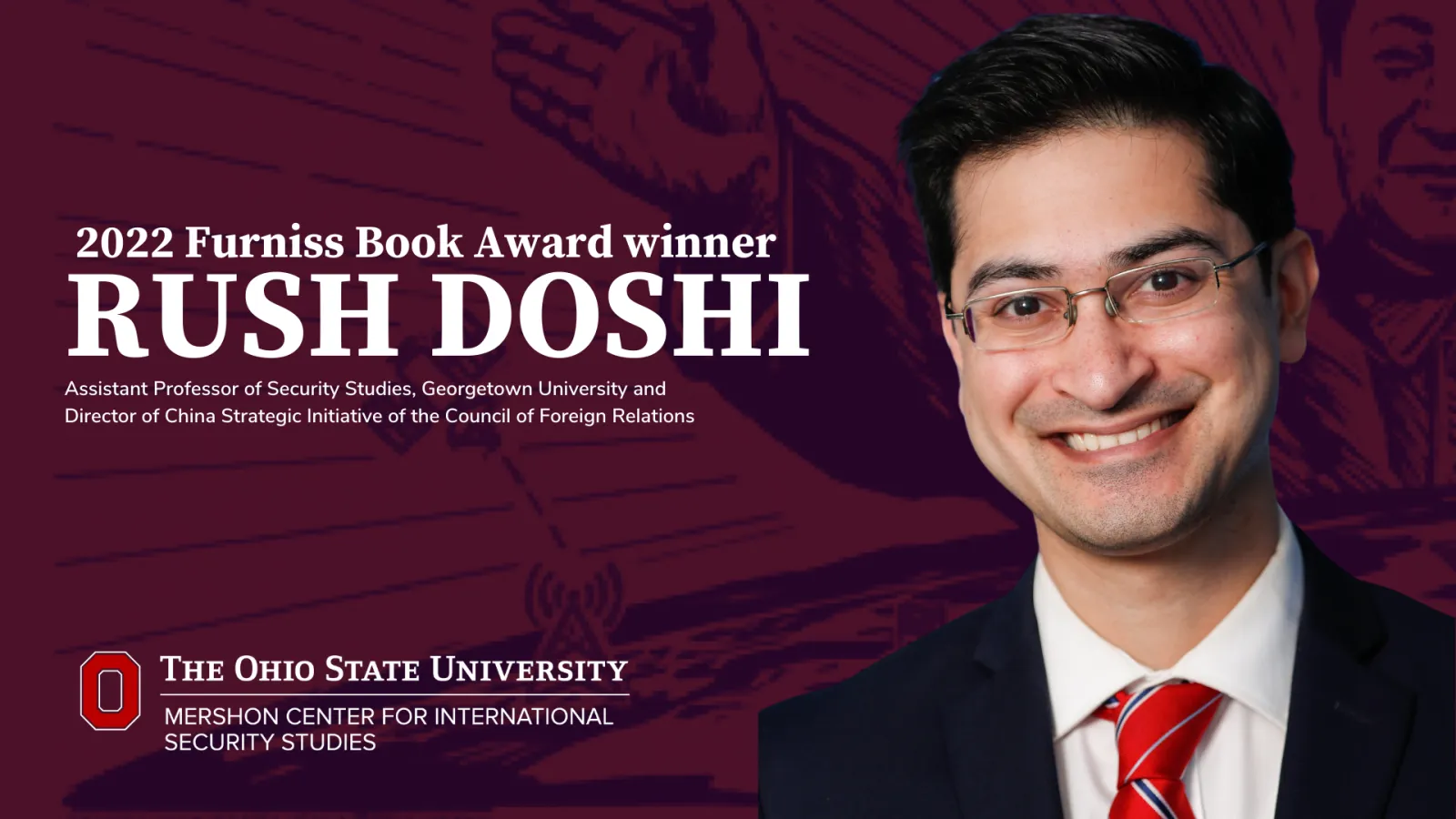 2022 Furniss Book Award Winner Rush Doshi