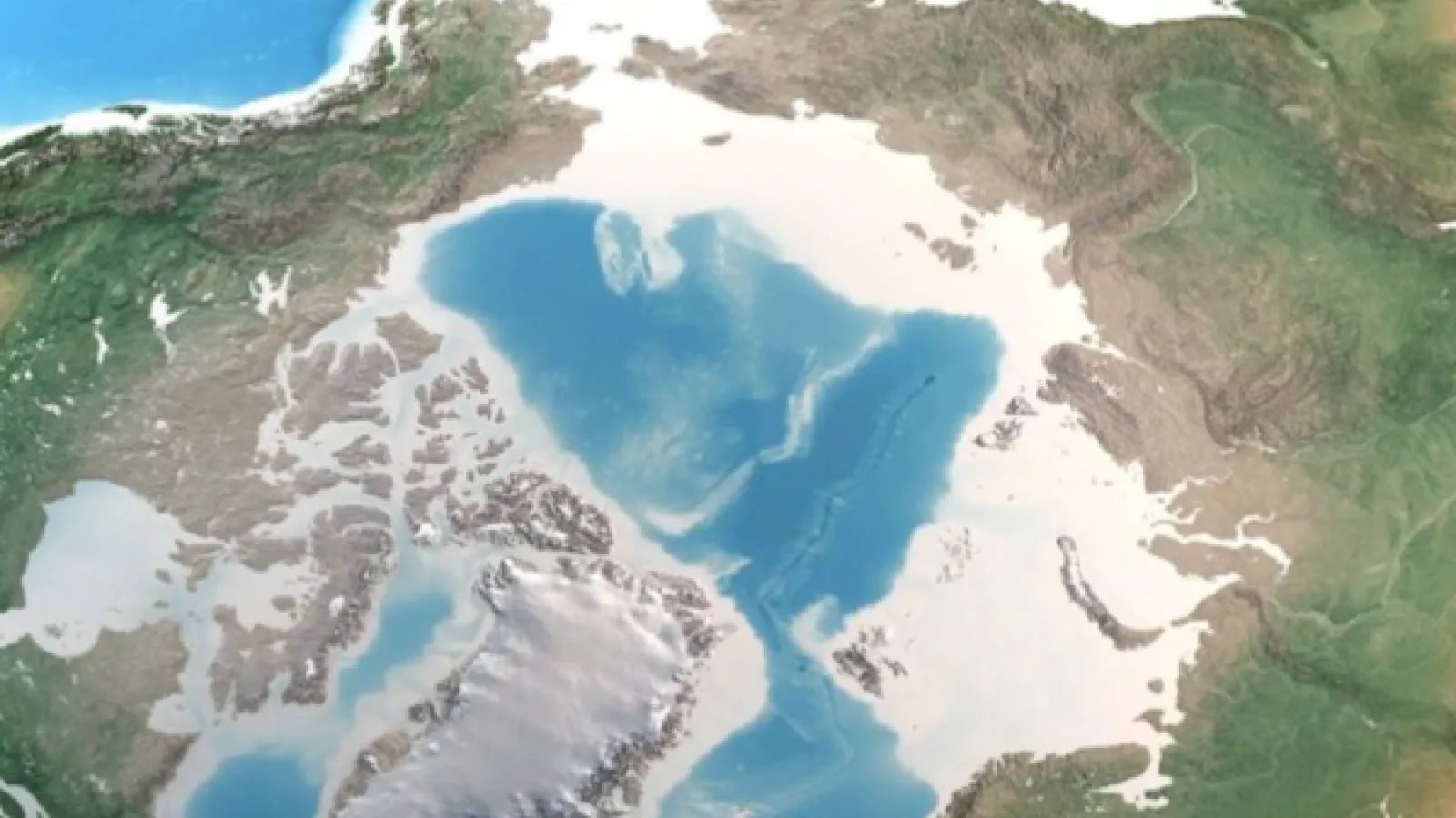 Map of Arctic Region