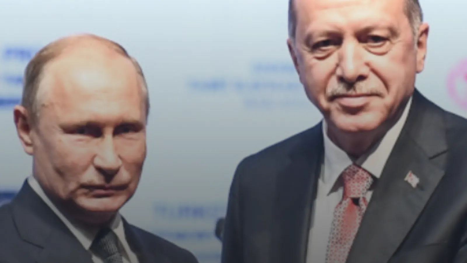 Vladimir Putin and Recep Tayyip Erdogan