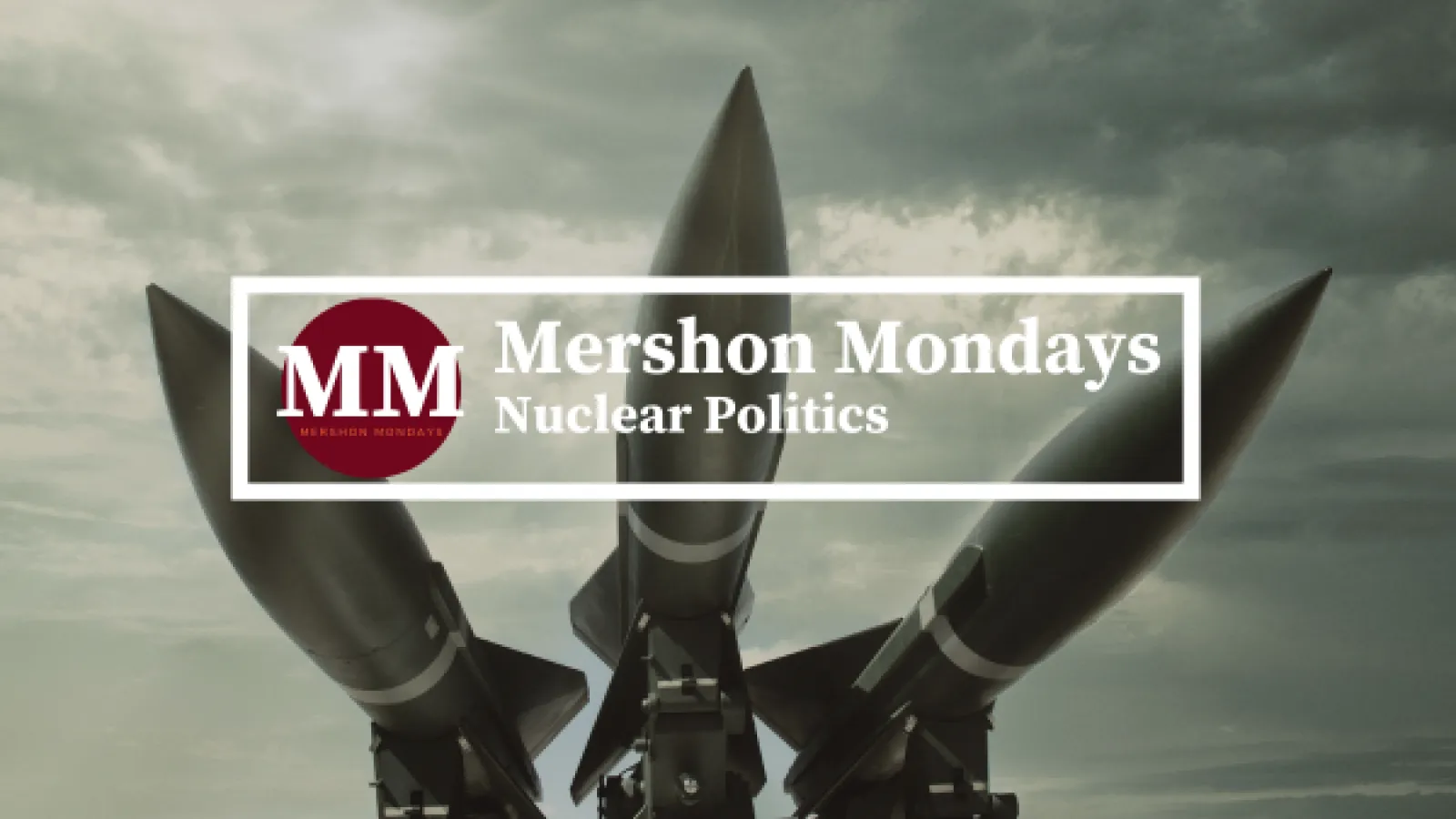 3 missiles against a gray sky