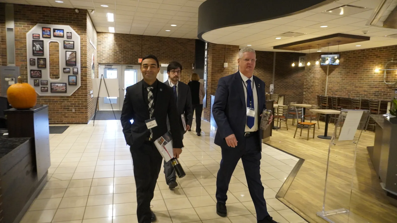Freddy Luna and Mark Bartman at 2025 National Security Simulation 