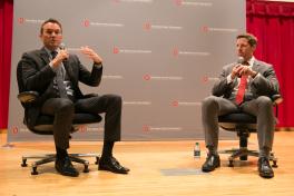 Eric Fanning (left)