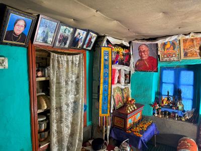 Inside Sonam Dolmas home