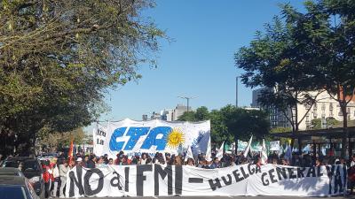 Protest in Argentina