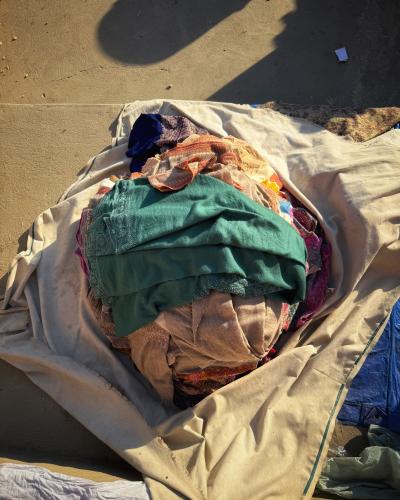 Washed and dried Shawls