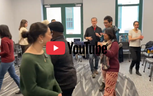 YouTube Video: People circling room