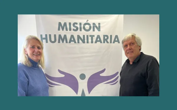 Teri Murphy and Pedro Valenzuela at Missing Persons Unit 