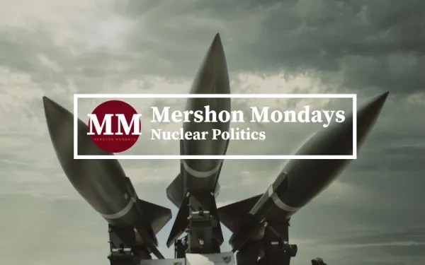 3 missiles against a gray sky