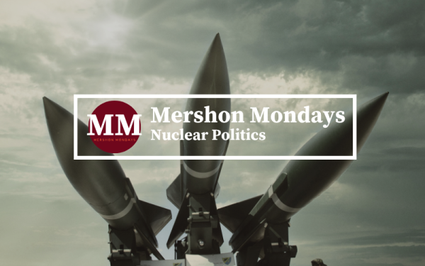 3 missiles against a gray sky