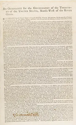 Northwest Ordinance 1787