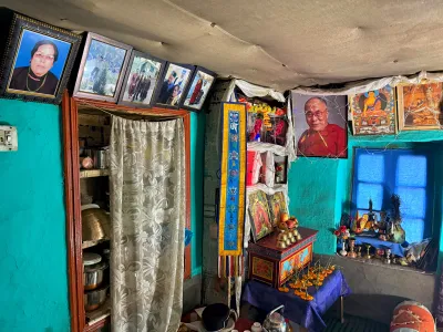 Inside Sonam Dolmas home