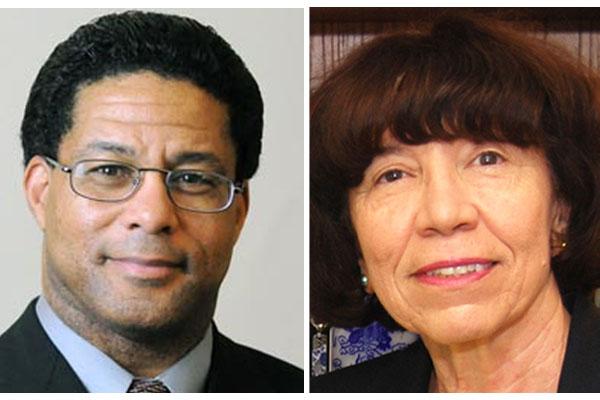 (left) Rudy Hightower, (right) Esther Gottlieb