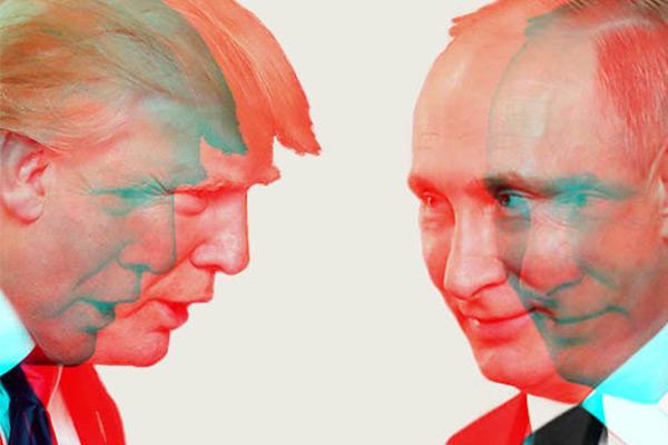 Trump and Putin with duality tones