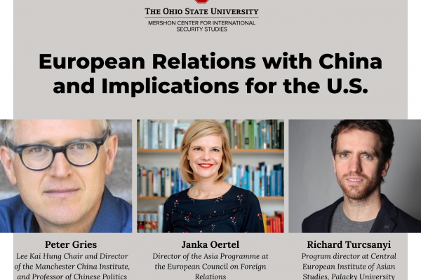 European Relations with China and Implications for the U.S. event photo