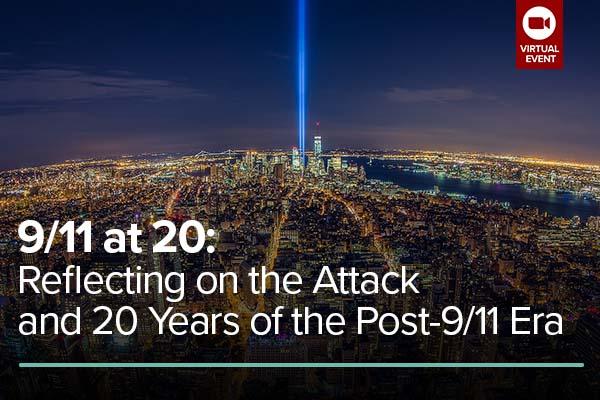 9/11 at 20 event flier