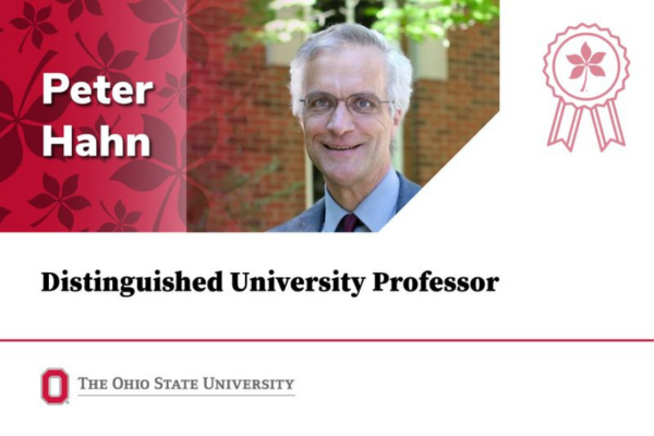Peter Hahn distinguished university professor