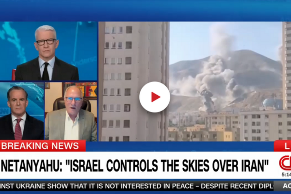Anderson Cooper, Peter Mansoor, Ambassador Brett McGurk on air
