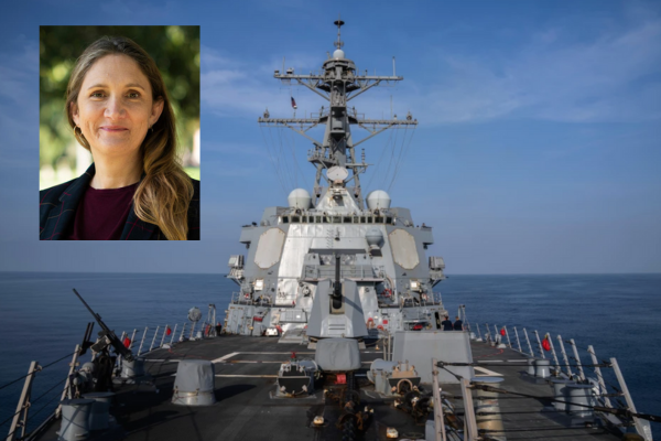 US military ship