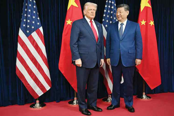 US President Trump and Chinese President Xi Jinping