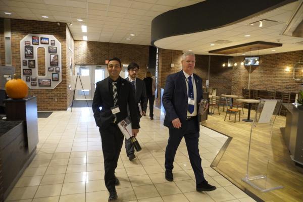 Freddy Luna and Mark Bartman at 2025 National Security Simulation 